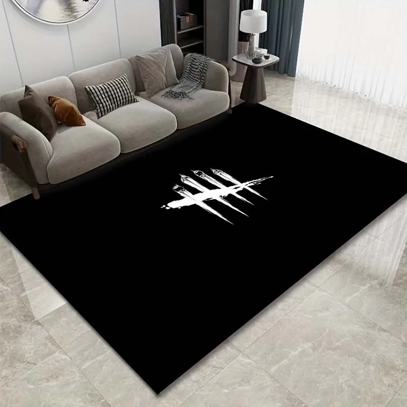 15 Size Horrifying D Dead By Daylight Pattern Rug Bedroom Living Room Bathroom Mat Creative Door 9 - Dead By Daylight Store
