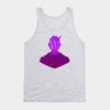 Wraith Purple Silhouette Dead By Daylight Tank Top Official Dead By Daylight Merch