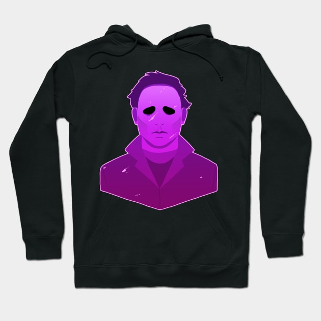 Shape Purple Silhouette Dead By Daylight Hoodie Official Dead By Daylight Merch