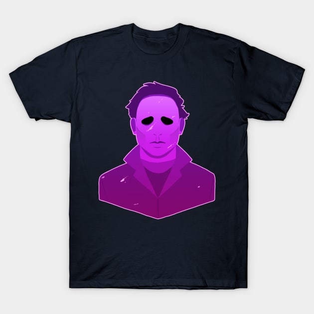 Shape Purple Silhouette Dead By Daylight T-Shirt Official Dead By Daylight Merch