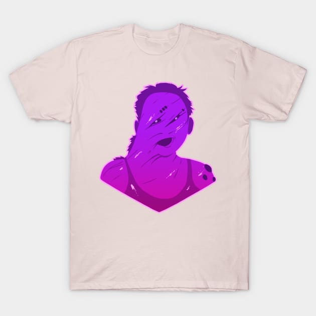 Hillbilly Purple Silhouette Dead By Daylight T-Shirt Official Dead By Daylight Merch