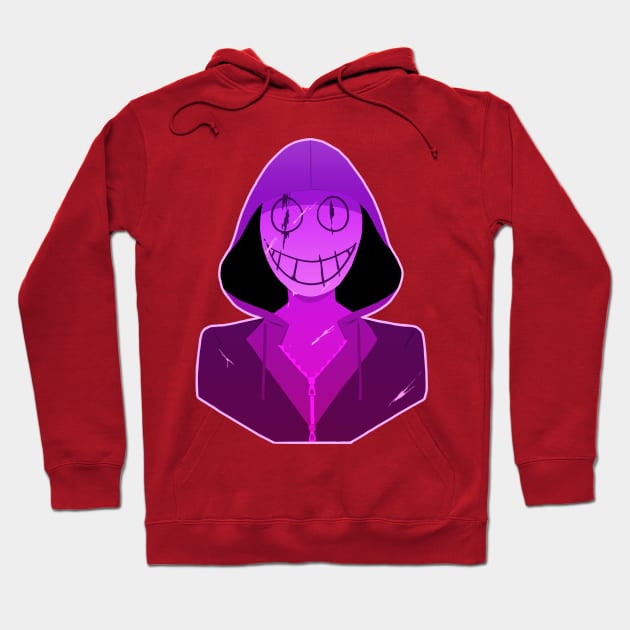 Legion Purple Silhouette Dead By Daylight Hoodie Official Dead By Daylight Merch