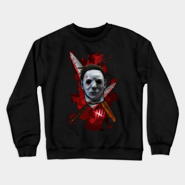 The Shape Crewneck Sweatshirt Official Dead By Daylight Merch