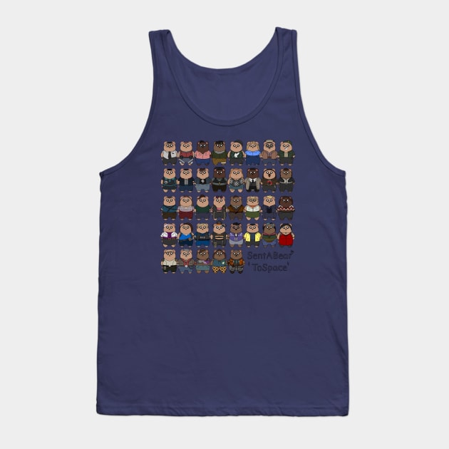 Dbd Survivor Bears Collection Tank Top Official Dead By Daylight Merch