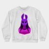 Huntress Purple Silhouette Dead By Daylight Crewneck Sweatshirt Official Dead By Daylight Merch