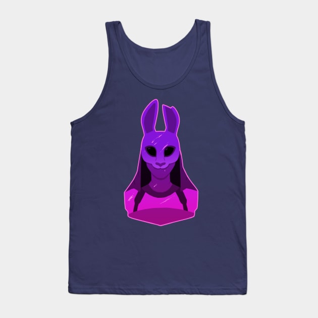 Huntress Purple Silhouette Dead By Daylight Tank Top Official Dead By Daylight Merch