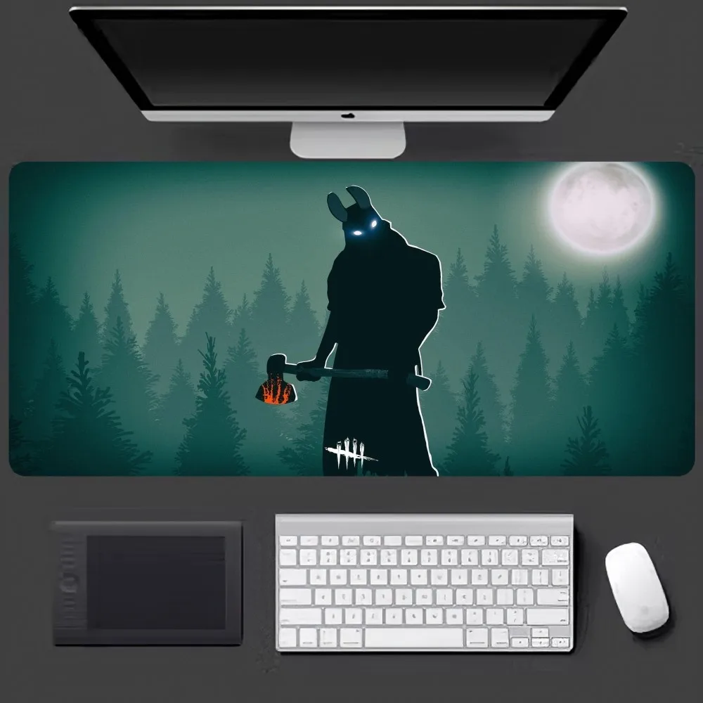 Game D Dead by D Daylight Mousepad Large Gaming Compute Gamer PC Keyboard Mouse Mat 4 - Dead By Daylight Store