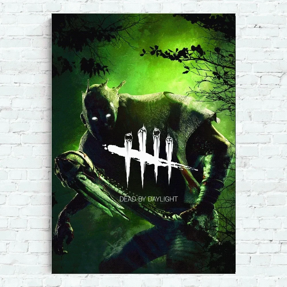 Game D Deads by D Daylights Poster Home Office Wall Bedroom Living Room Kitchen Decoration Painting 7 - Dead By Daylight Store