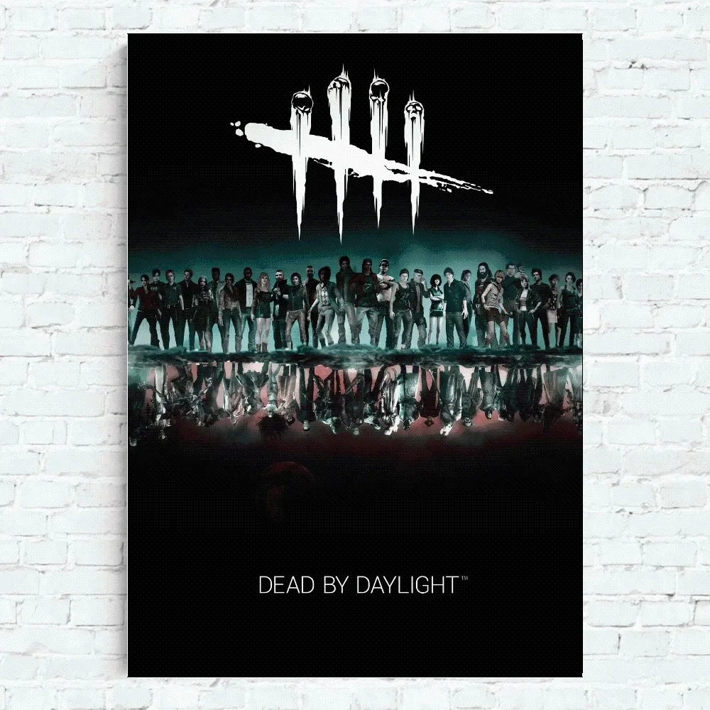 Game D Deads by D Daylights Poster Home Office Wall Bedroom Living Room Kitchen Decoration Painting 8 - Dead By Daylight Store